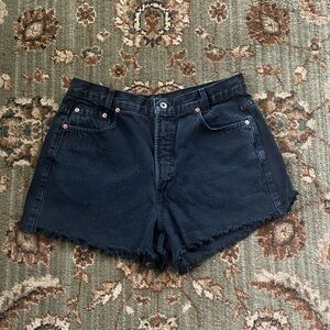 Vintage denim cutoffs